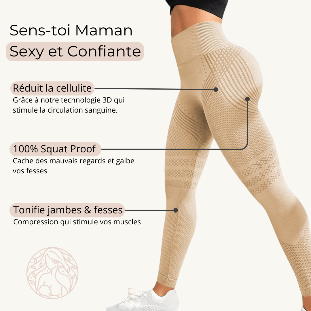 Leggings Compression Anti-Cellulite